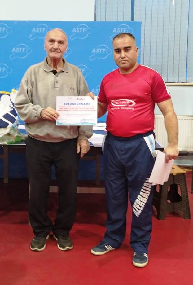 В Баку определились победители турнира по теннису среди ветеранов Карабахской войны, журналистов и медийных личностей (ФОТО)