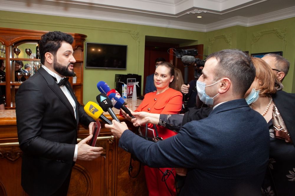 Вице-президент Фонда Гейдара Алиева присутствовала на гала-концерте «Музыкальные звезды Азербайджана на московской сцене» в Москве (ФОТО)