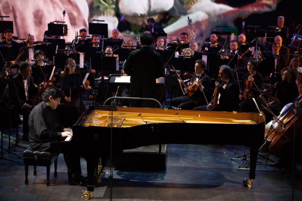 Вице-президент Фонда Гейдара Алиева присутствовала на гала-концерте «Музыкальные звезды Азербайджана на московской сцене» в Москве (ФОТО)