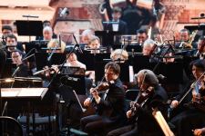 Вице-президент Фонда Гейдара Алиева присутствовала на гала-концерте «Музыкальные звезды Азербайджана на московской сцене» в Москве (ФОТО)