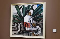 Вице-президент Фонда Гейдара Алиева Лейла Алиева ознакомилась в Москве с выставкой «Произведения из коллекции Третьяковской галереи» (ФОТО)