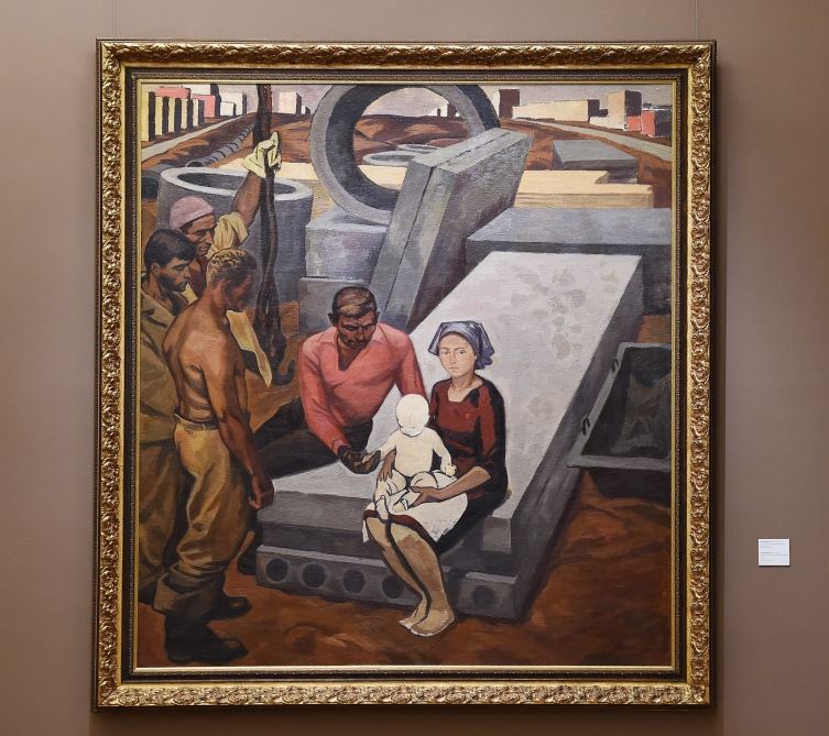 Вице-президент Фонда Гейдара Алиева Лейла Алиева ознакомилась в Москве с выставкой «Произведения из коллекции Третьяковской галереи» (ФОТО)