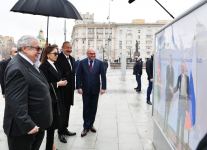 Президент Ильхам Алиев и Первая леди Мехрибан Алиева посетили в ТАСС выставку о сотрудничестве Азербайджана и России (ФОТО/ВИДЕО)