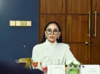 Президент Ильхам Алиев и Первая леди Мехрибан Алиева встретились в ТАСС с руководителями ведущих российских СМИ (ФОТО/ВИДЕО)