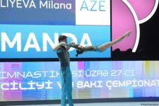 В столице Азербайджана стартовал заключительный день соревнований 27-го Первенства страны и Чемпионата Баку по акробатической гимнастике (ФОТО)