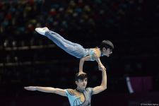 В столице Азербайджана стартовал заключительный день соревнований 27-го Первенства страны и Чемпионата Баку по акробатической гимнастике (ФОТО)