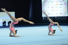 В столице Азербайджана стартовал заключительный день соревнований 27-го Первенства страны и Чемпионата Баку по акробатической гимнастике (ФОТО)