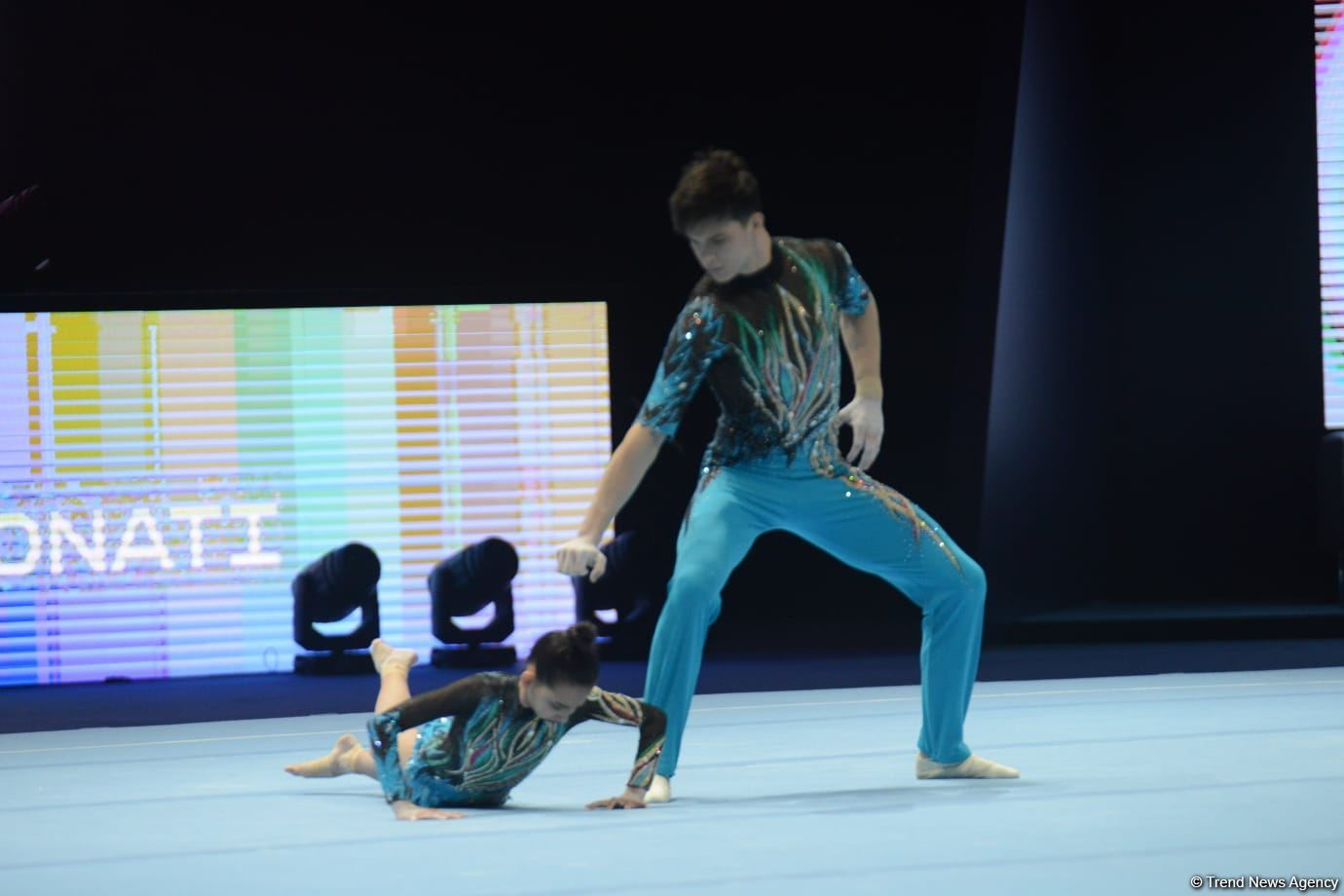 В столице Азербайджана стартовал заключительный день соревнований 27-го Первенства страны и Чемпионата Баку по акробатической гимнастике (ФОТО)