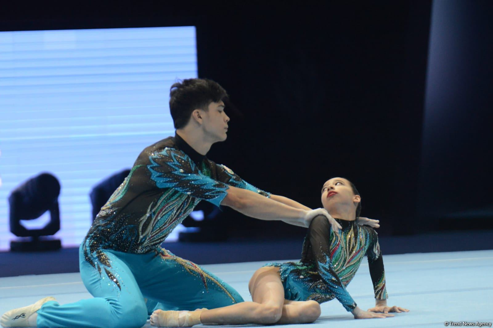 В столице Азербайджана стартовал заключительный день соревнований 27-го Первенства страны и Чемпионата Баку по акробатической гимнастике (ФОТО)