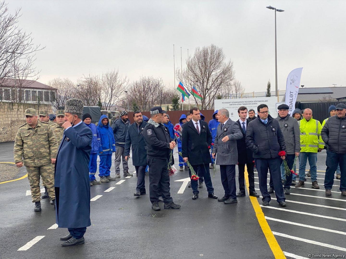 В Агдаме прошло шествие в связи с 30-й годовщиной Ходжалинского геноцида (ФОТО)