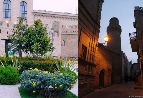 Ичери шехер в начале весны – прогулка перед закатом (ФОТО)