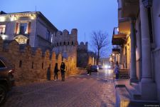 Ичери шехер в начале весны – прогулка перед закатом (ФОТО)