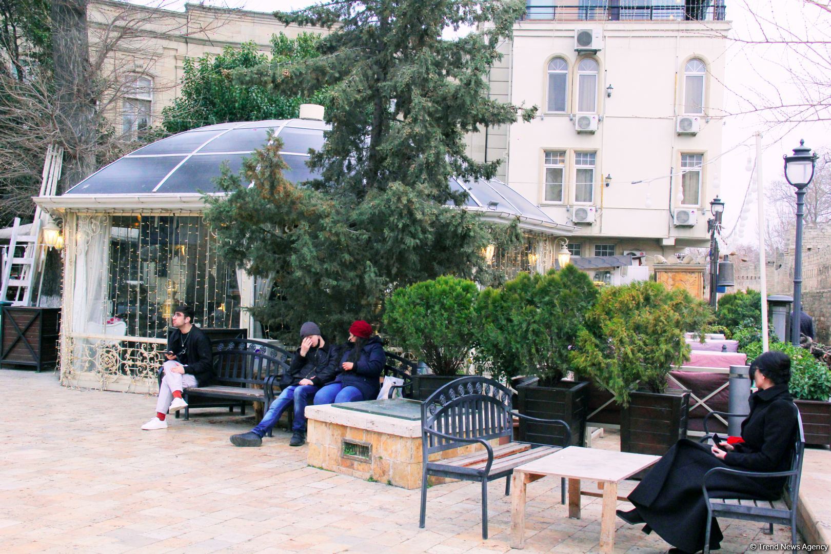 Ичери шехер в начале весны – прогулка перед закатом (ФОТО)