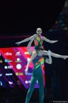 В Баку стартовал первый день Всемирных соревнований среди возрастных групп по акробатической гимнастике (ФОТО)