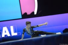 В Баку стартовал первый день Всемирных соревнований среди возрастных групп по акробатической гимнастике (ФОТО)