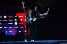 В Баку стартовал первый день Всемирных соревнований среди возрастных групп по акробатической гимнастике (ФОТО)