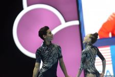 В Баку стартовал первый день Всемирных соревнований среди возрастных групп по акробатической гимнастике (ФОТО)