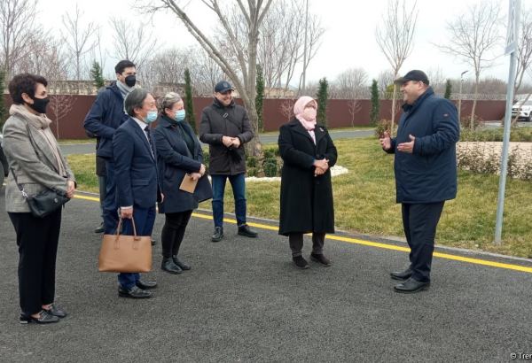 Исполнительный директор UN-HABITAT прибыла в Агдамский район (ФОТО)