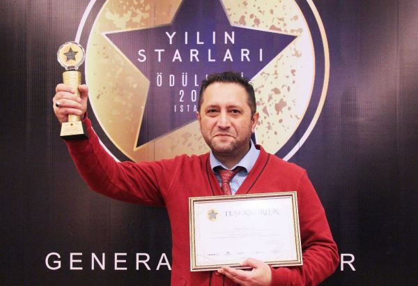 Журналист АМИ Trend награжден международной премией за вклад в развитие культурных связей между Азербайджаном и Турцией (ФОТО)