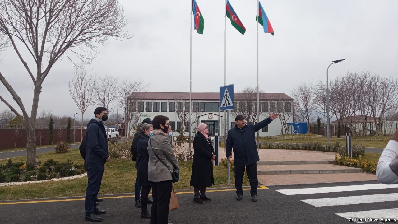 Исполнительный директор UN-HABITAT прибыла в Агдамский район (ФОТО)