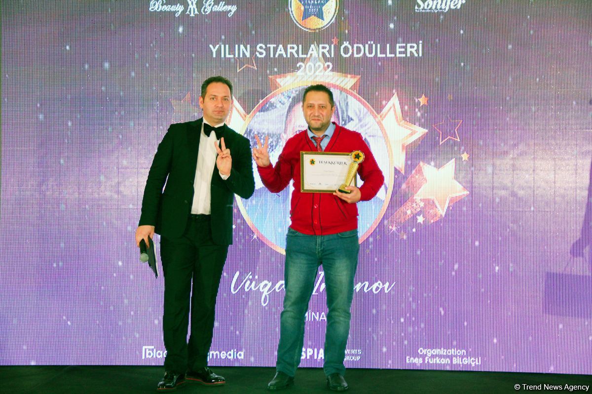 Журналист АМИ Trend награжден международной премией за вклад в развитие культурных связей между Азербайджаном и Турцией (ФОТО)