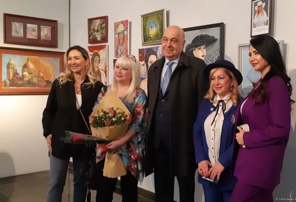 Научиться рисовать в 75 лет! Выставка картин учеников Нигяр Нариманбековой (ФОТО)