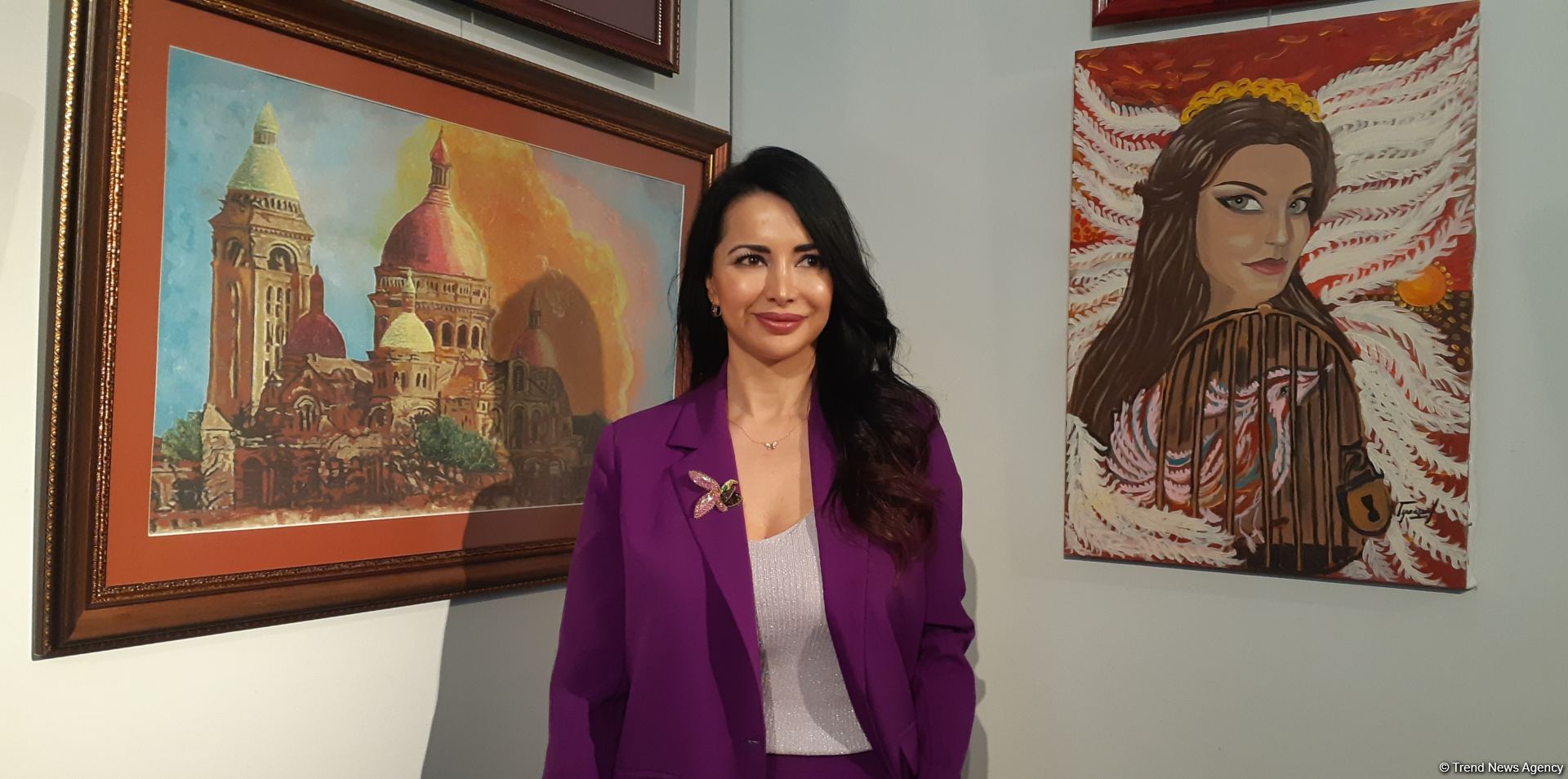 Научиться рисовать в 75 лет! Выставка картин учеников Нигяр Нариманбековой (ФОТО)