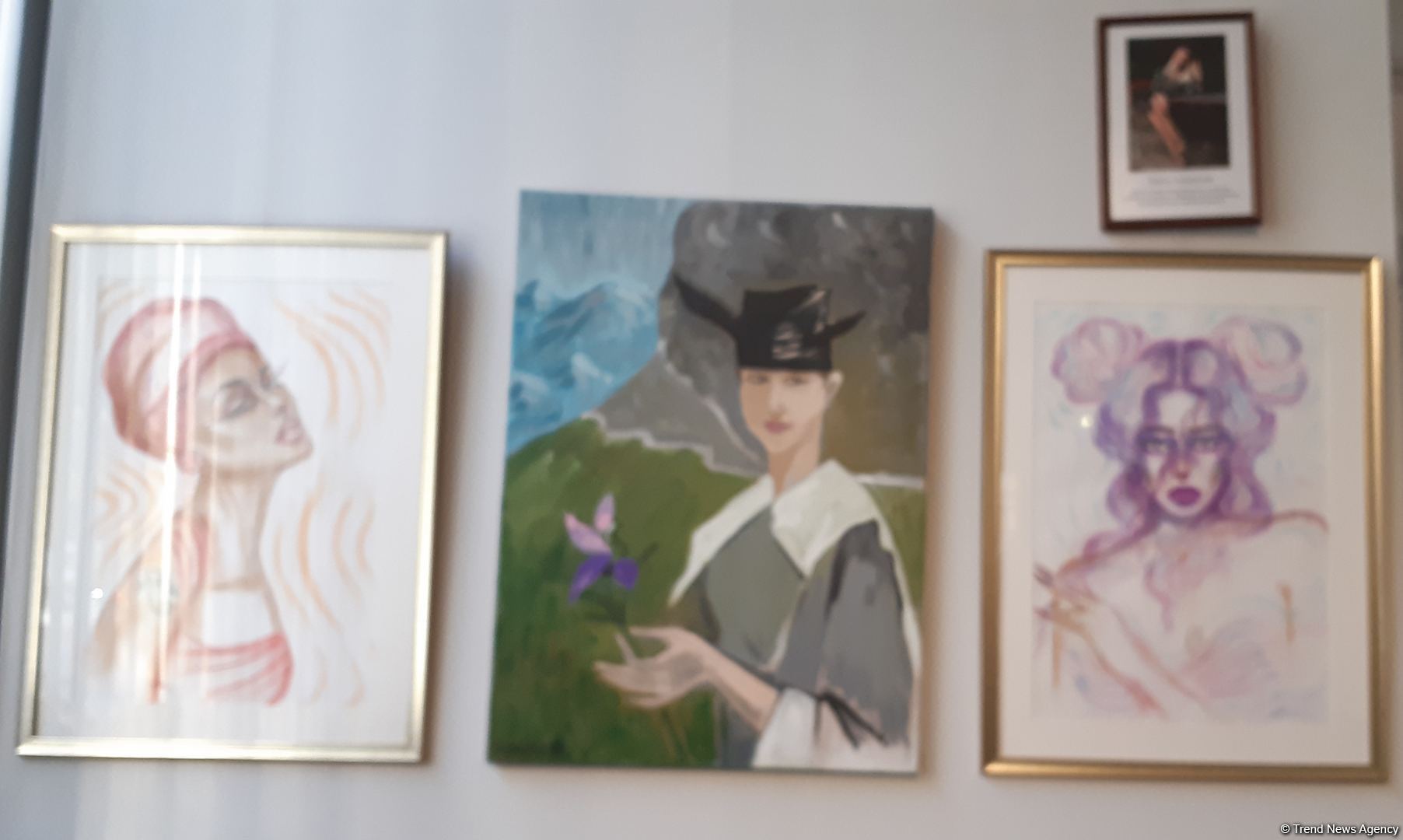 Научиться рисовать в 75 лет! Выставка картин учеников Нигяр Нариманбековой (ФОТО)