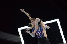 В Баку продолжаются соревнования первого дня 28-го Чемпионата мира по акробатической гимнастике (ФОТО)