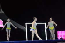 В Баку продолжаются соревнования первого дня 28-го Чемпионата мира по акробатической гимнастике (ФОТО)