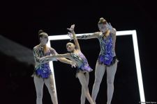 В Баку продолжаются соревнования первого дня 28-го Чемпионата мира по акробатической гимнастике (ФОТО)