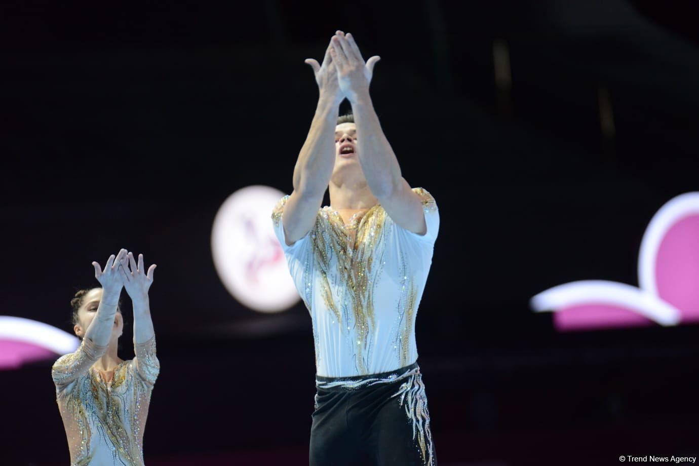 В Баку продолжаются соревнования первого дня 28-го Чемпионата мира по акробатической гимнастике (ФОТО)