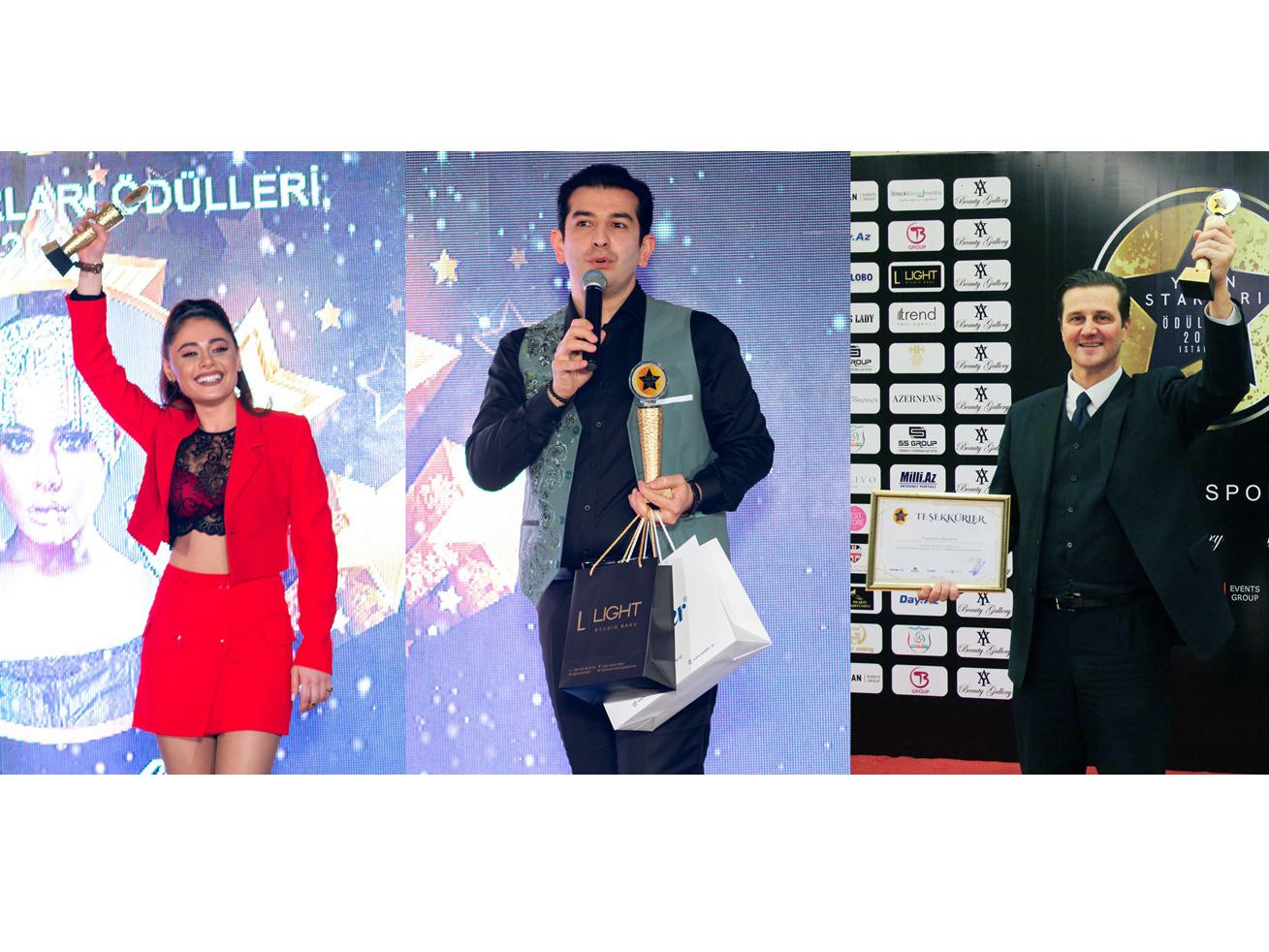 В Баку прошла церемония награждения премии Yılın Starları Ödülleri 2022 İstanbul (ФОТО)