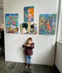 Научиться рисовать в 75 лет! Выставка картин учеников Нигяр Нариманбековой (ФОТО)