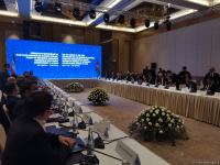 Проходит заседание госкомиссии по сотрудничеству между Азербайджаном и Ираном (ФОТО)