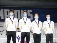 ЧМ в Баку: состоялась церемония награждения победителей среди смешанных пар, женских и мужских групп (ФОТО)