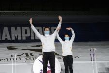 ЧМ в Баку: состоялась церемония награждения победителей среди смешанных пар, женских и мужских групп (ФОТО)