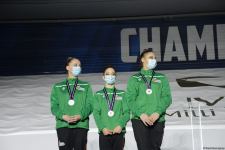 ЧМ в Баку: состоялась церемония награждения победителей среди смешанных пар, женских и мужских групп (ФОТО)