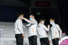 ЧМ в Баку: состоялась церемония награждения победителей среди смешанных пар, женских и мужских групп (ФОТО)