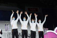 ЧМ в Баку: состоялась церемония награждения победителей среди смешанных пар, женских и мужских групп (ФОТО)