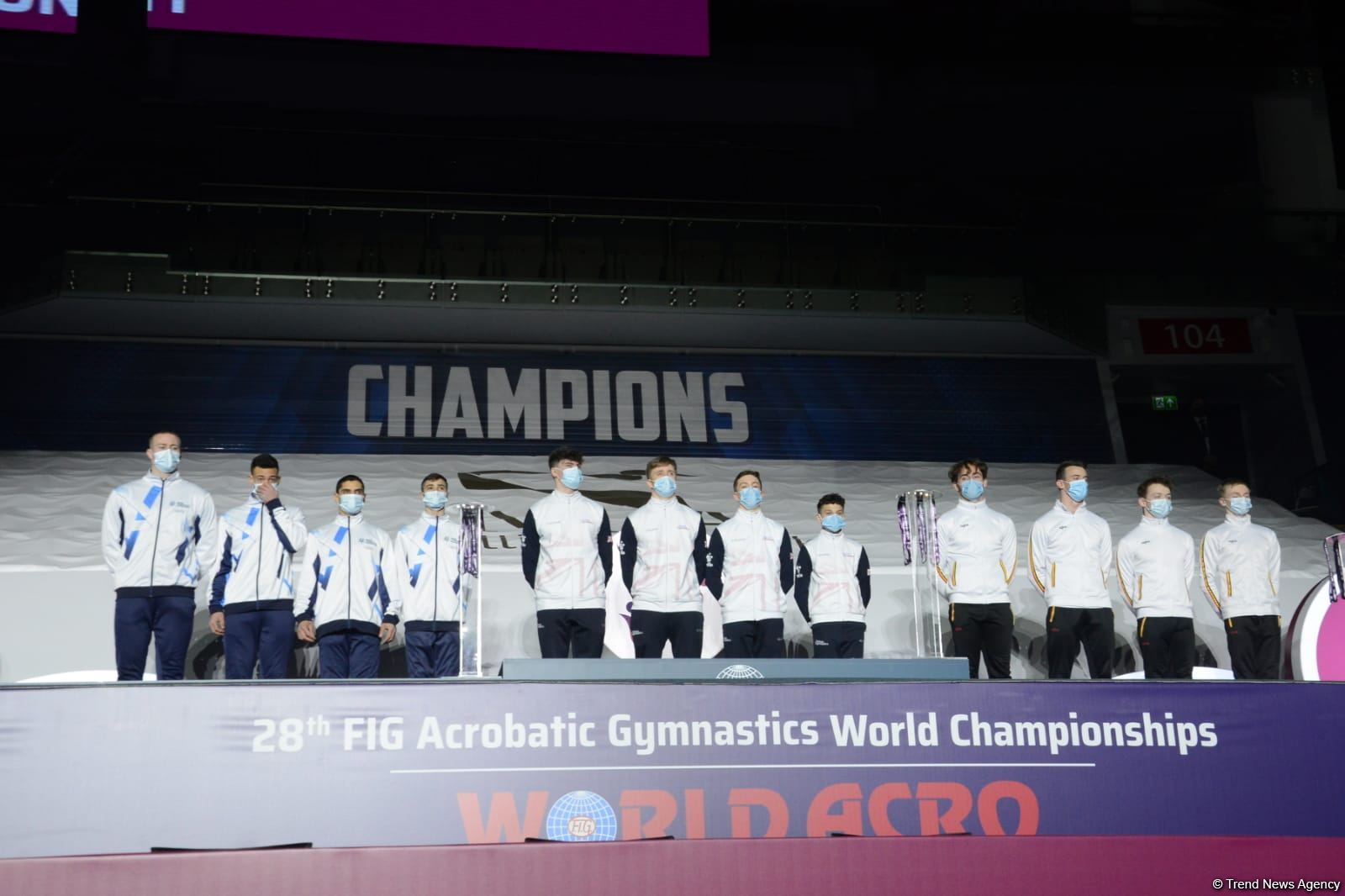 ЧМ в Баку: состоялась церемония награждения победителей среди смешанных пар, женских и мужских групп (ФОТО)