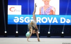 В Баку стартовал первый день 27-го Чемпионата Азербайджана по художественной гимнастике (ФОТО)
