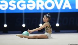 В Баку стартовал первый день 27-го Чемпионата Азербайджана по художественной гимнастике (ФОТО)
