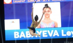 В Баку стартовал первый день 27-го Чемпионата Азербайджана по художественной гимнастике (ФОТО)