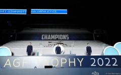 Победители 27-го Чемпионата Азербайджана по художественной гимнастике среди "сениоров"  - церемония награждения (ФОТО)