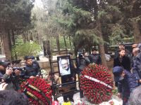 Рустам Ибрагимбеков похоронен на I Аллее почетного захоронения в Баку (ФОТО)