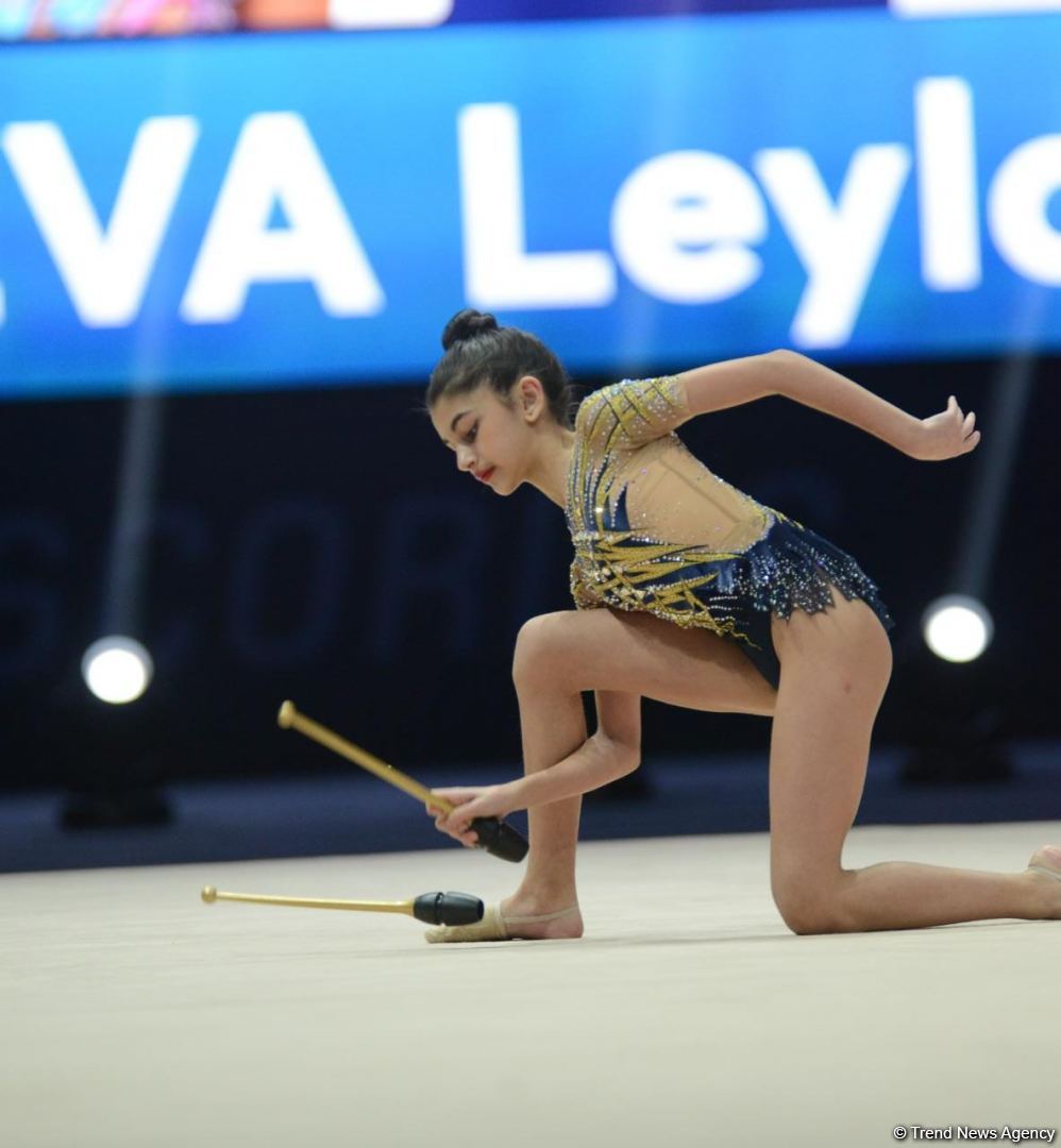 В Баку стартовал первый день 27-го Чемпионата Азербайджана по художественной гимнастике (ФОТО)