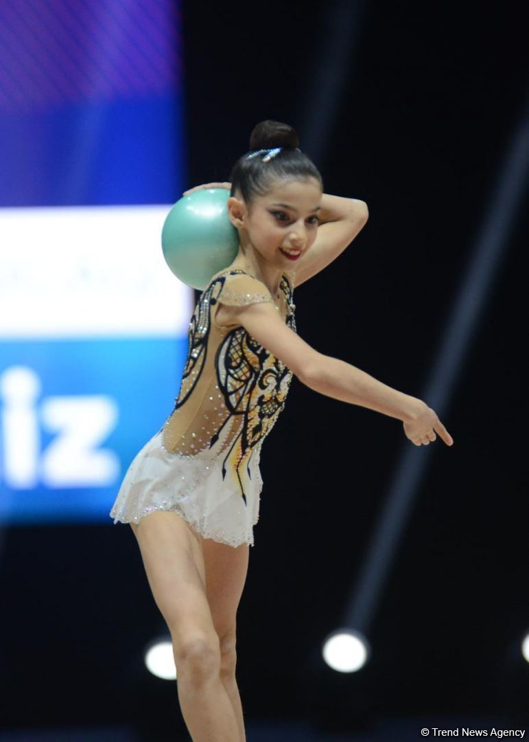 В Баку стартовал первый день 27-го Чемпионата Азербайджана по художественной гимнастике (ФОТО)