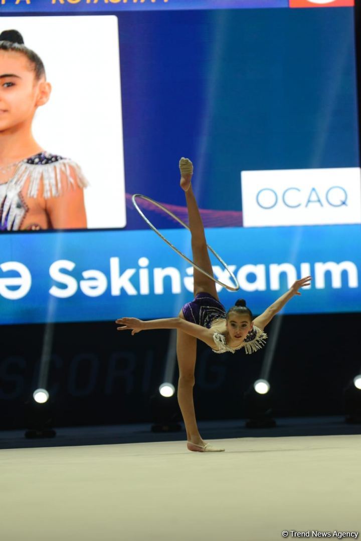 В Баку стартовал первый день 27-го Чемпионата Азербайджана по художественной гимнастике (ФОТО)
