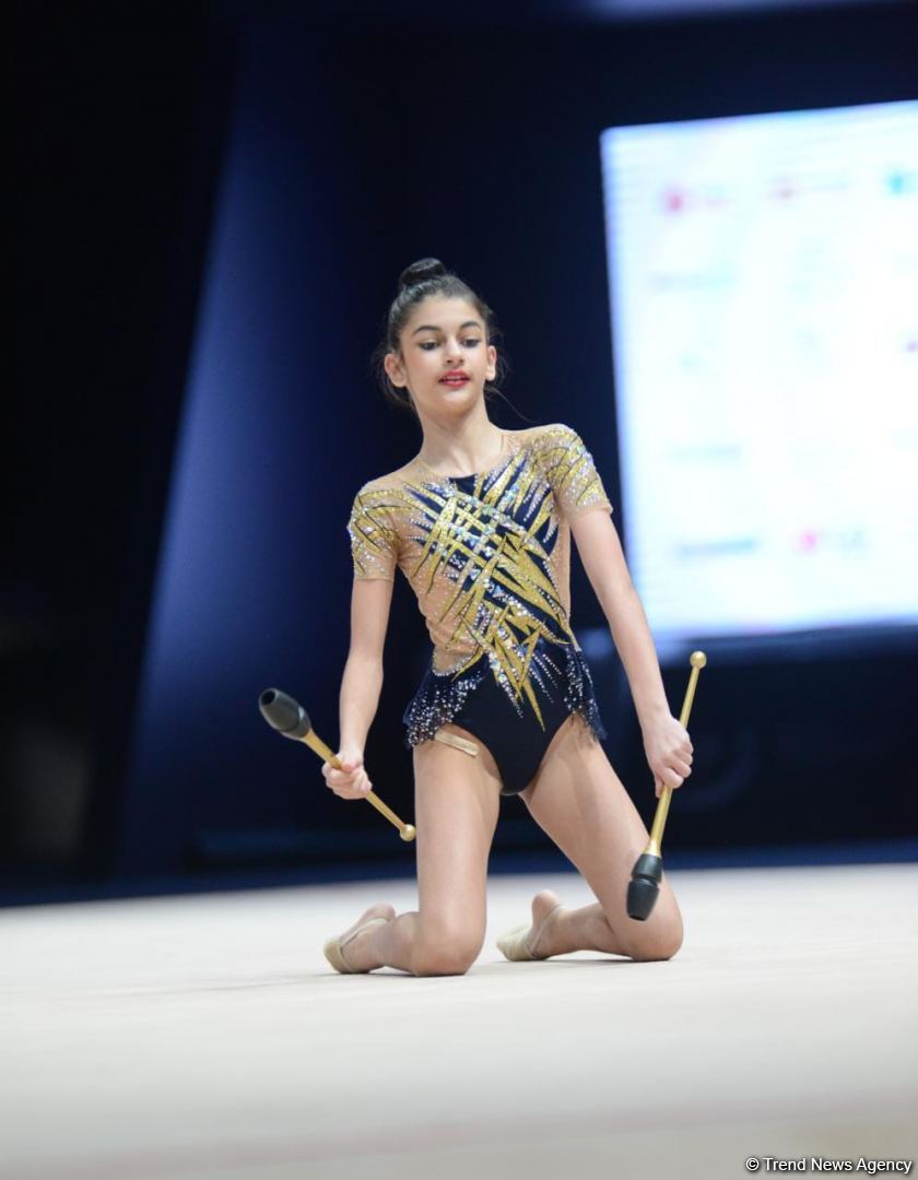 В Баку стартовал первый день 27-го Чемпионата Азербайджана по художественной гимнастике (ФОТО)
